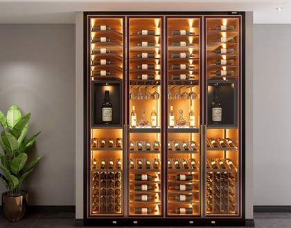 不銹鋼恒溫酒柜定制