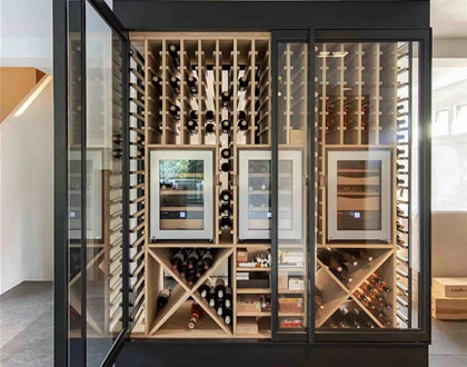 歐式不銹鋼酒柜